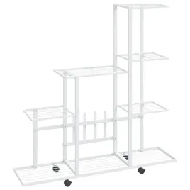 stojak-na-kwiaty-na-kolkach-945x25x925-cm-bialy-metalowy
