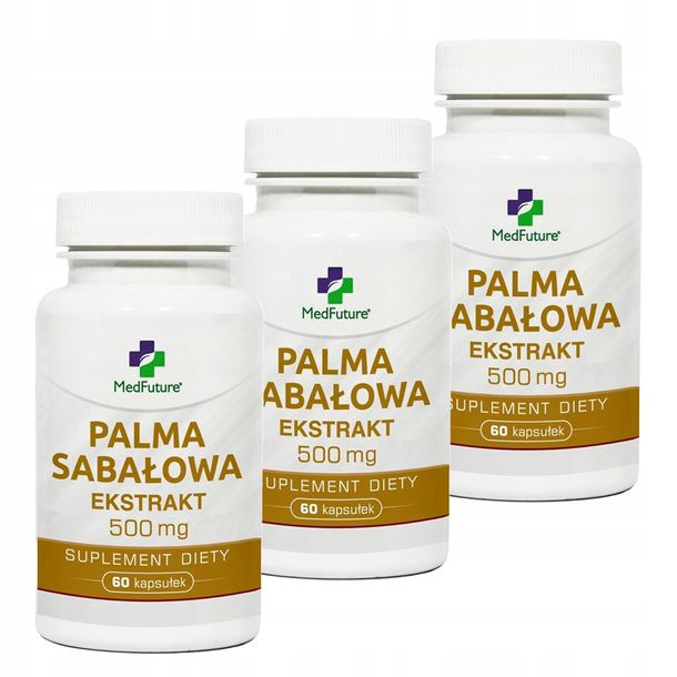 Zdjęcia - Witaminy i składniki mineralne ﻿Palma sabałowa Saw palmetto 500 mg PROSTATA