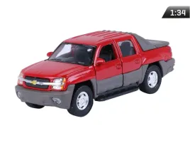 auto-model-1-34-chevrolet-2002-avalanche-czerwony