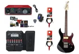 gitara-elektryczna-multiefekt-interfejs-zestaw
