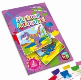 piaskowe-malowanki-dinozaury