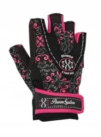 power-system-rekawiczki-classy-pink-s