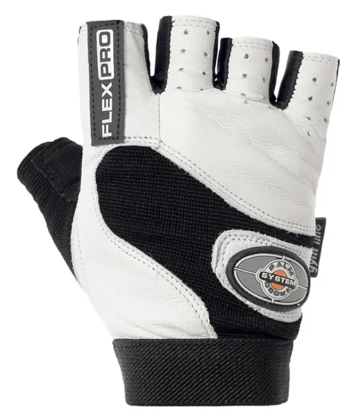 power-system-rekawiczki-flex-pro-white-black-s
