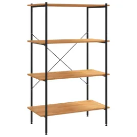 4-poziomowy-regal-czarno-debowy-80x40x130-cm