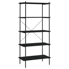 5-poziomowy-regal-czarny-80x40x163-cm