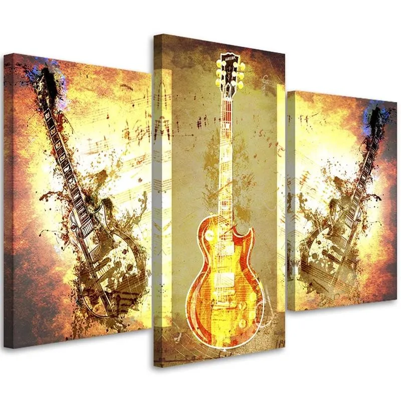obraz-tryptyk-abstrakcja-gitara-120x80-stan-nowy