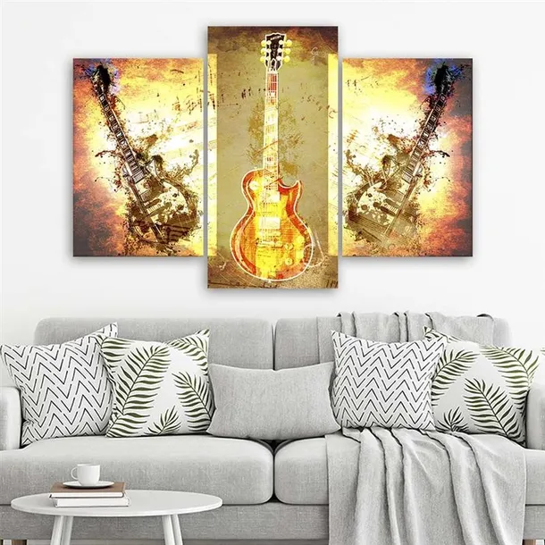 obraz-tryptyk-abstrakcja-gitara-120x80-stan-nowy