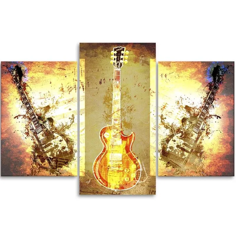 obraz-tryptyk-abstrakcja-gitara-120x80