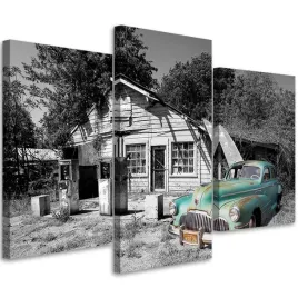 obraz-tryptyk-stary-samochod-retro-150x100