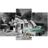 obraz-tryptyk-stary-samochod-retro-150x100-sposob-wykonania-druk-cyfrowy