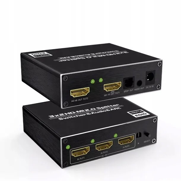 matrix-hdmi-2-0-3x2-switch-splitter-ekstraktor-arc-stan-nowy-standard-hdmi-2-0