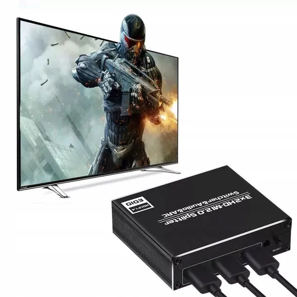 matrix-hdmi-2-0-3x2-switch-splitter-ekstraktor-arc-stan-nowy