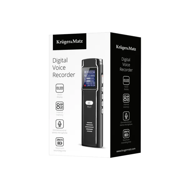 dyktafon-cyfrowy-krugerandmatz-8gb-stan-nowy
