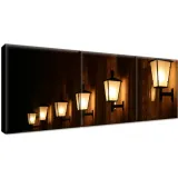 lampy-scienne-obraz-drukowany-90x30cm-stan-nowy