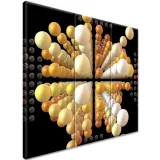 orange-matrix-obraz-drukowany-90x80cm-stan-nowy