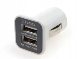 ladowarka-samochodowa-2xusb-biala-3-1a-12-24v