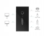 switch-przelacznik-kvm-usb-2x4-ugreen-usb-czarny-liczba-portow-4