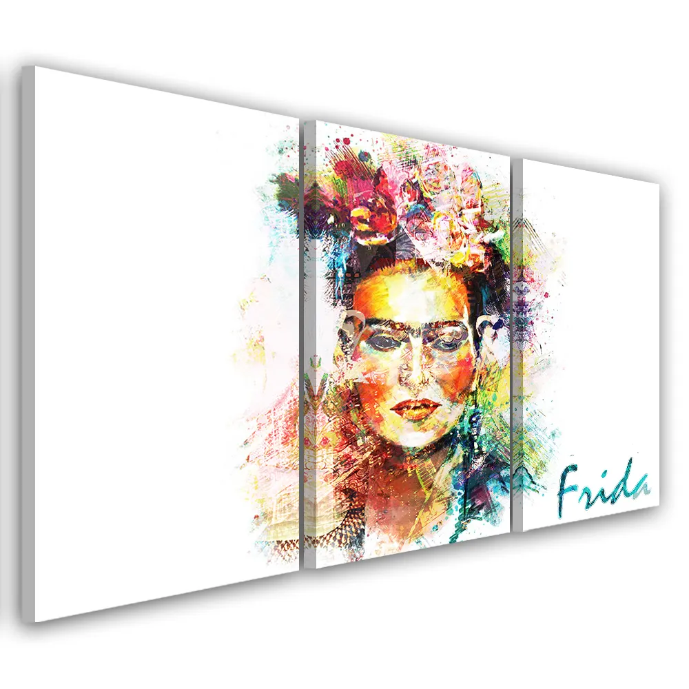 obraz-tryptyk-frida-kahlo-60x30-stan-nowy