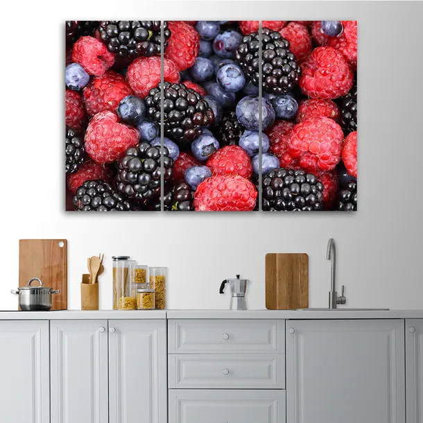 obraz-tryptyk-maliny-owoce-60x30-stan-nowy