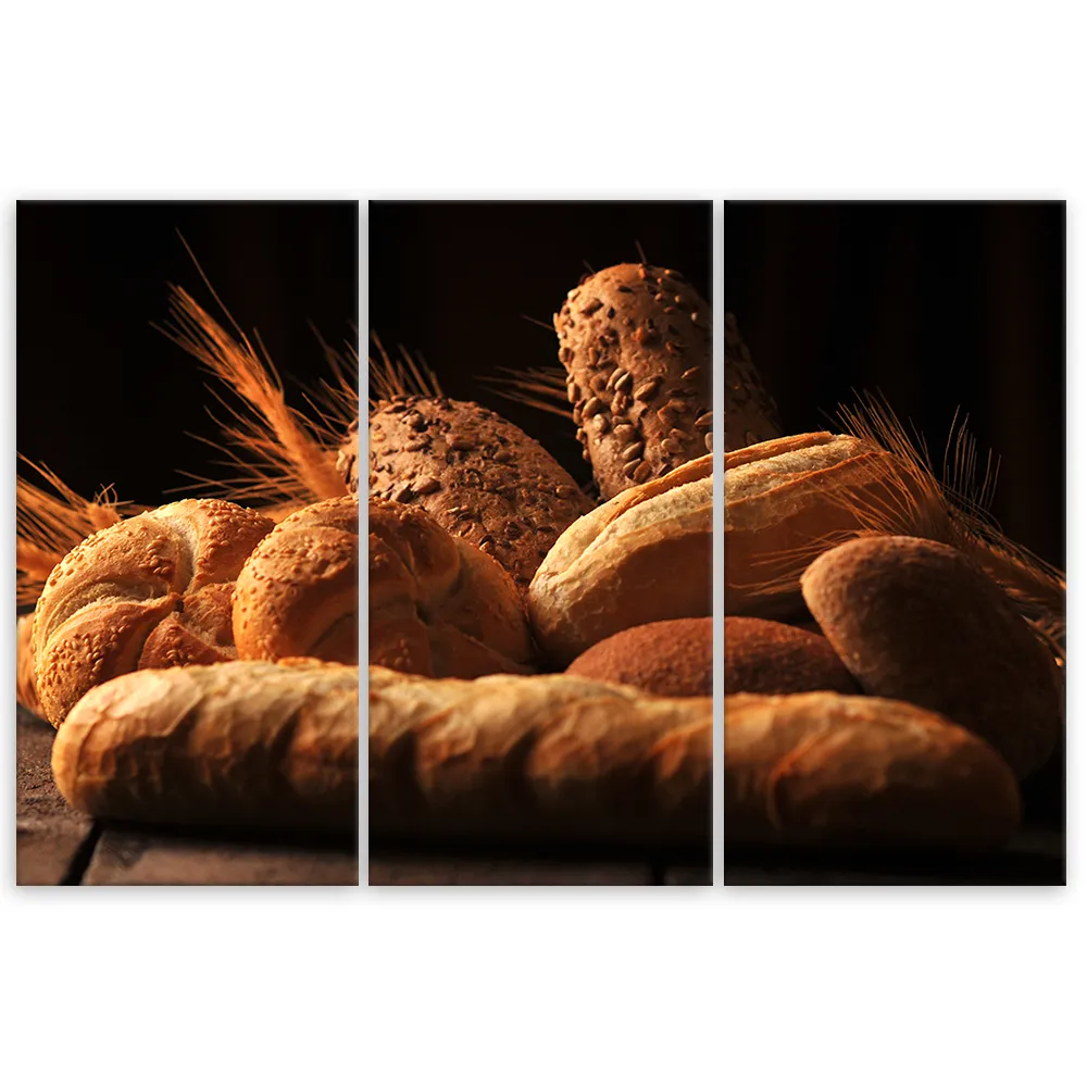obraz-tryptyk-pieczywo-chleb-90x60
