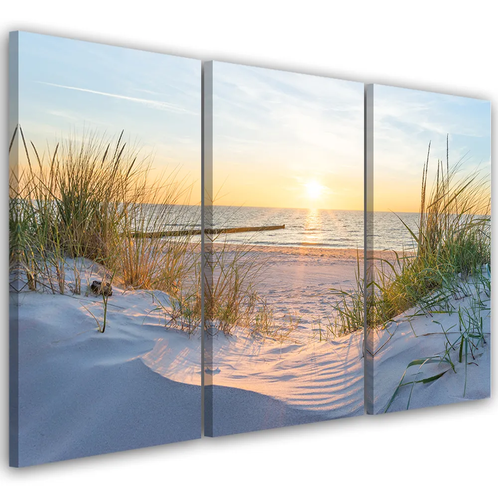 obraz-tryptyk-wschod-slonca-morze-60x40-stan-nowy