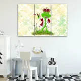 obraz-tryptyk-zaba-120x80-stan-nowy