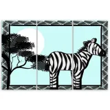 obraz-tryptyk-zebra-60x40-sposob-wykonania-druk-cyfrowy