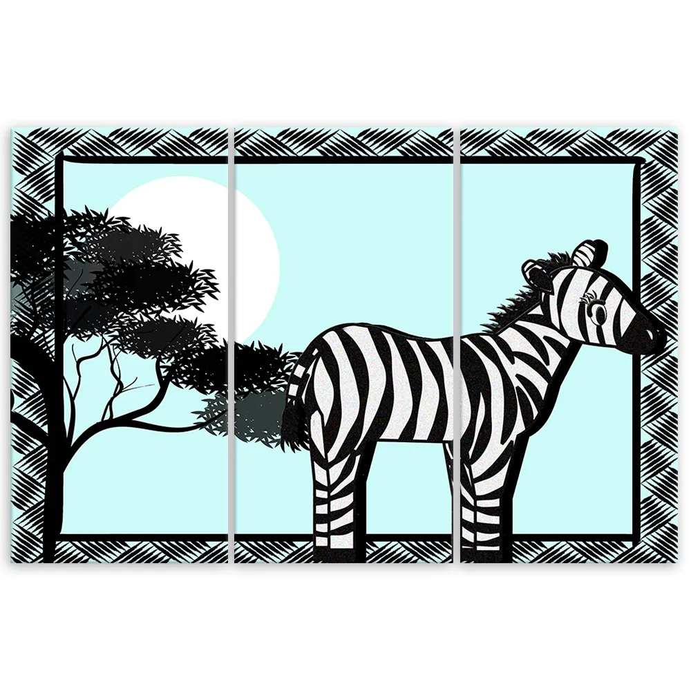 obraz-tryptyk-zebra-90x60