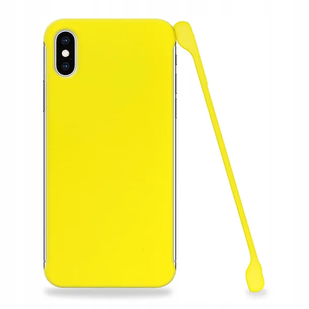 etui-matowe-plecki-do-iphone-x-case-zolty