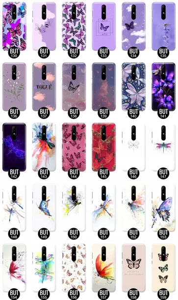 etui-do-nokia-5-1-plus-case-motyle-butterfly-wzory-kolor-wielokolorowy