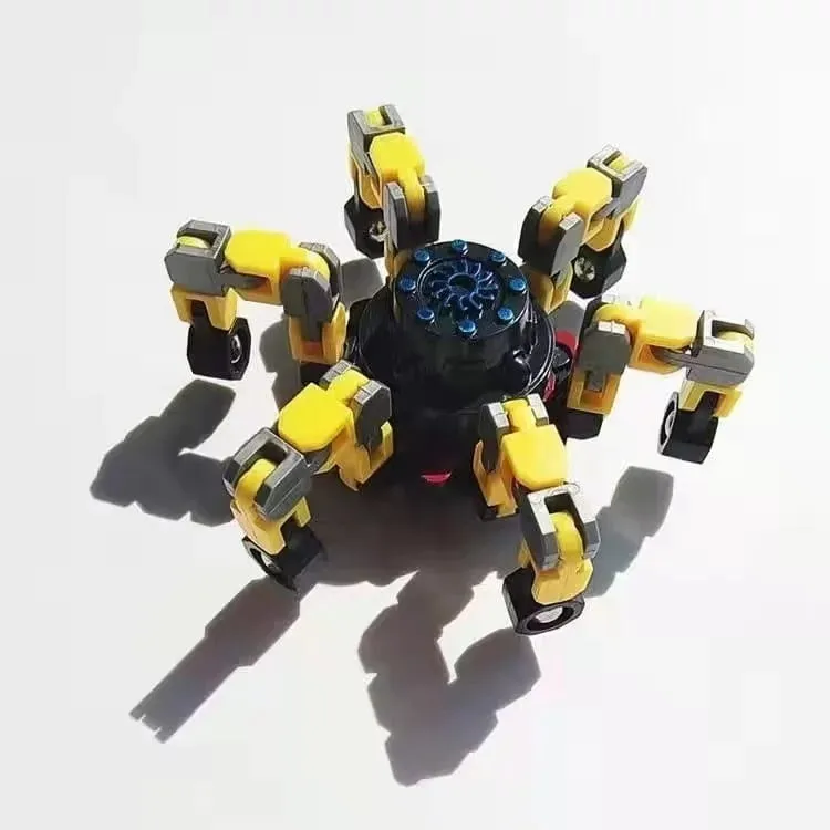 fidget-spinner-robot-zolty-stan-nowy