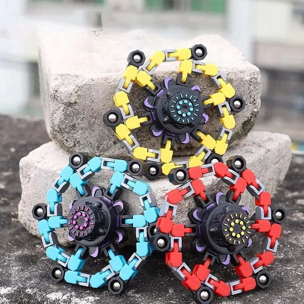 fidget-spinner-robot-czerwony-kolor-dominujacy-odcienie-czerwieni