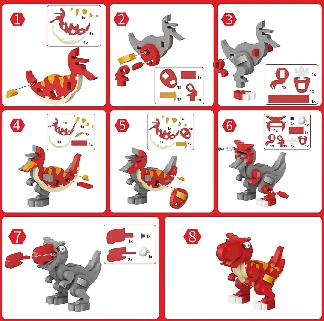 piankowe-puzzle-3d-tyranozaur-rex-stan-nowy