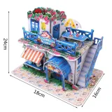 puzzle-3d-lodziarnia-material-papier-karton-pianka-stan-nowy