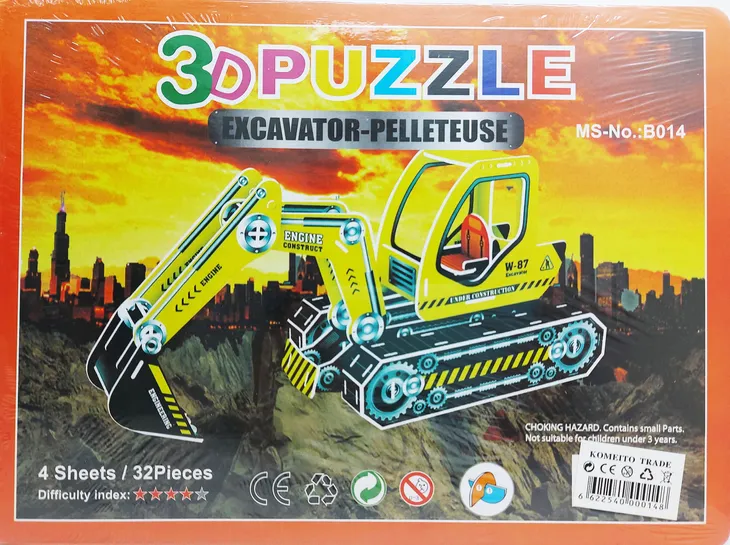 puzzle-3d-koparka-stan-nowy-material-karton-papier-pianka