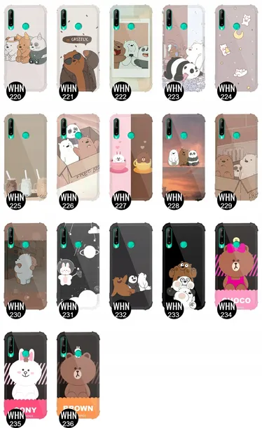 etui-antishock-do-huawei-p40-lite-e-bears-wzory-material-tworzywo-sztuczne