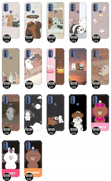 etui-antishock-do-motorola-e30-bare-bears-wzory-material-tworzywo-sztuczne