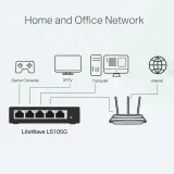 switch-tp-link-litewave-ls105g-stan-nowy-liczba-portow-5