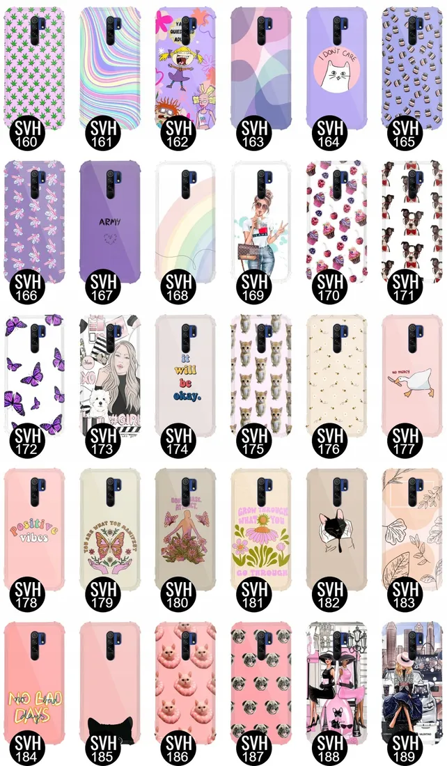 etui-antishock-do-xiaomi-redmi-9-case-boho-wzory
