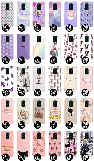 etui-antishock-do-xiaomi-redmi-note-9-boho-wzory-kolor-wielokolorowy