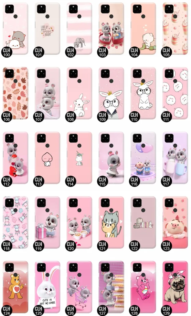 etui-do-google-pixel-4a-5g-case-chibi-lama-wzory