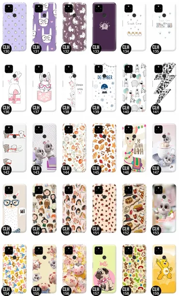etui-do-google-pixel-4a-5g-case-chibi-lama-wzory-przeznaczenie-inne