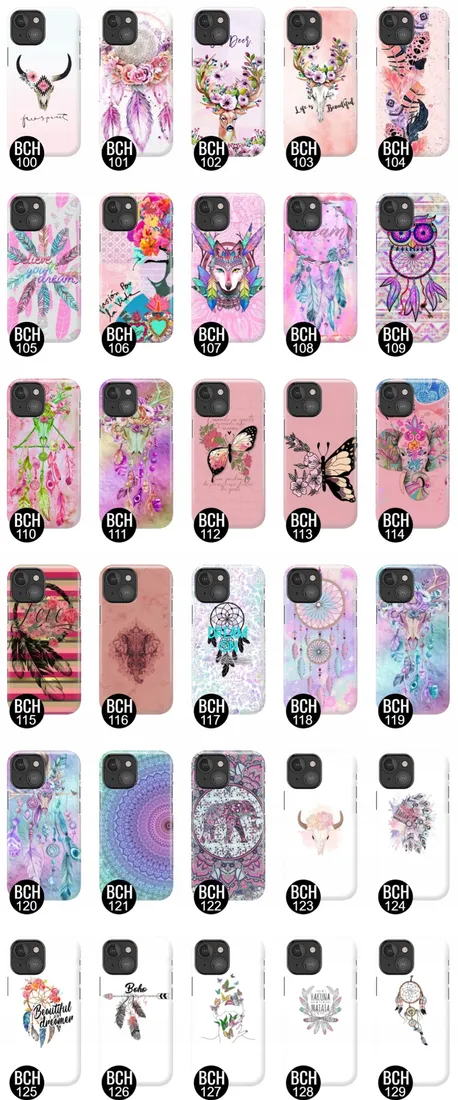 etui-do-iphone-13-mini-case-boho-leaves-top-wzory