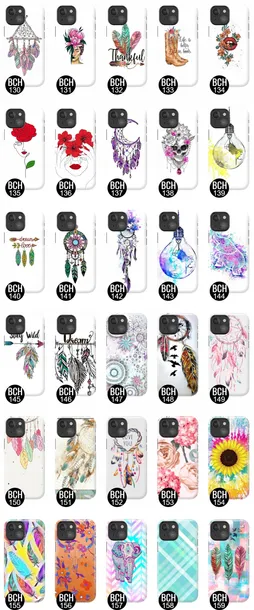 etui-do-iphone-13-mini-case-boho-leaves-top-wzory-kolor-wielokolorowy