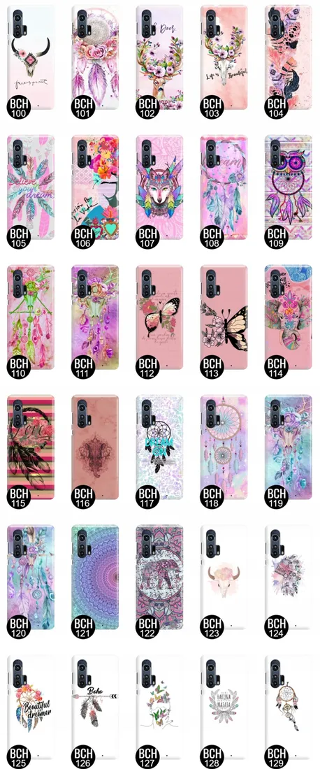 etui-do-motorola-edge-plus-case-boho-leaves-wzory