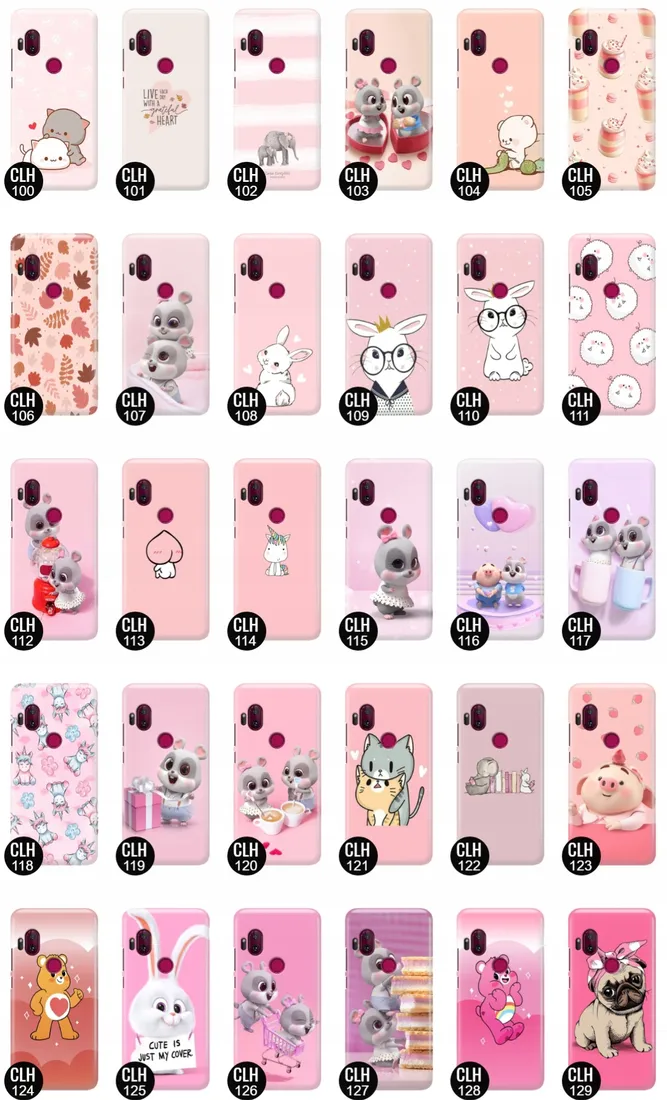 etui-do-motorola-one-hyper-case-chibi-lama-wzory