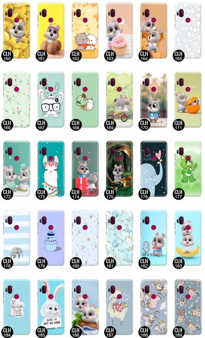 etui-do-motorola-one-hyper-case-chibi-lama-wzory