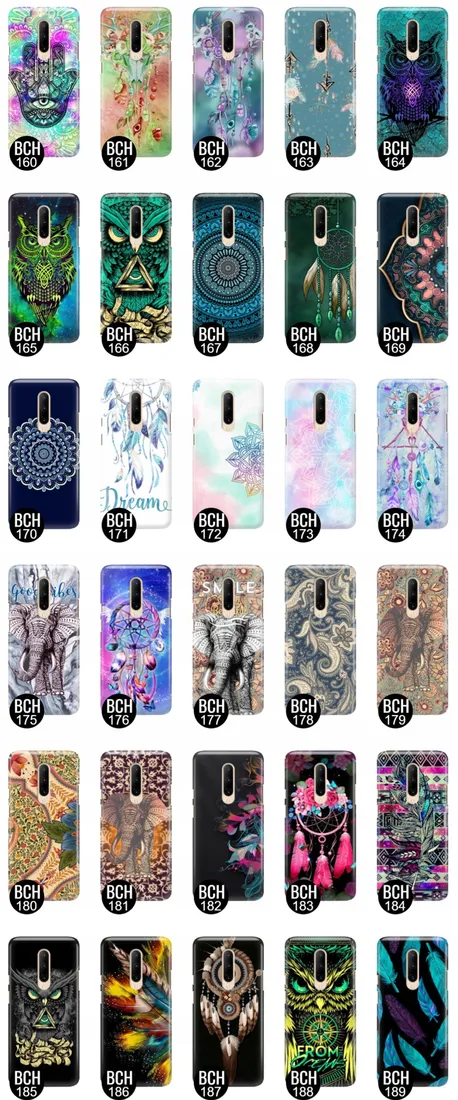 etui-do-oneplus-7-pro-case-boho-leaves-top-wzory