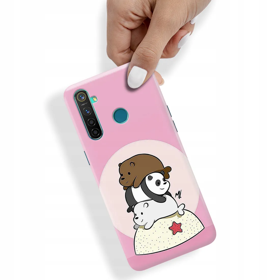 etui-do-realme-5-case-misie-we-bare-bears-wzory
