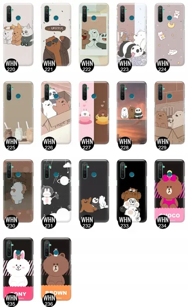 etui-do-realme-5-case-misie-we-bare-bears-wzory-funkcje-pochlanianie-wstrzasow